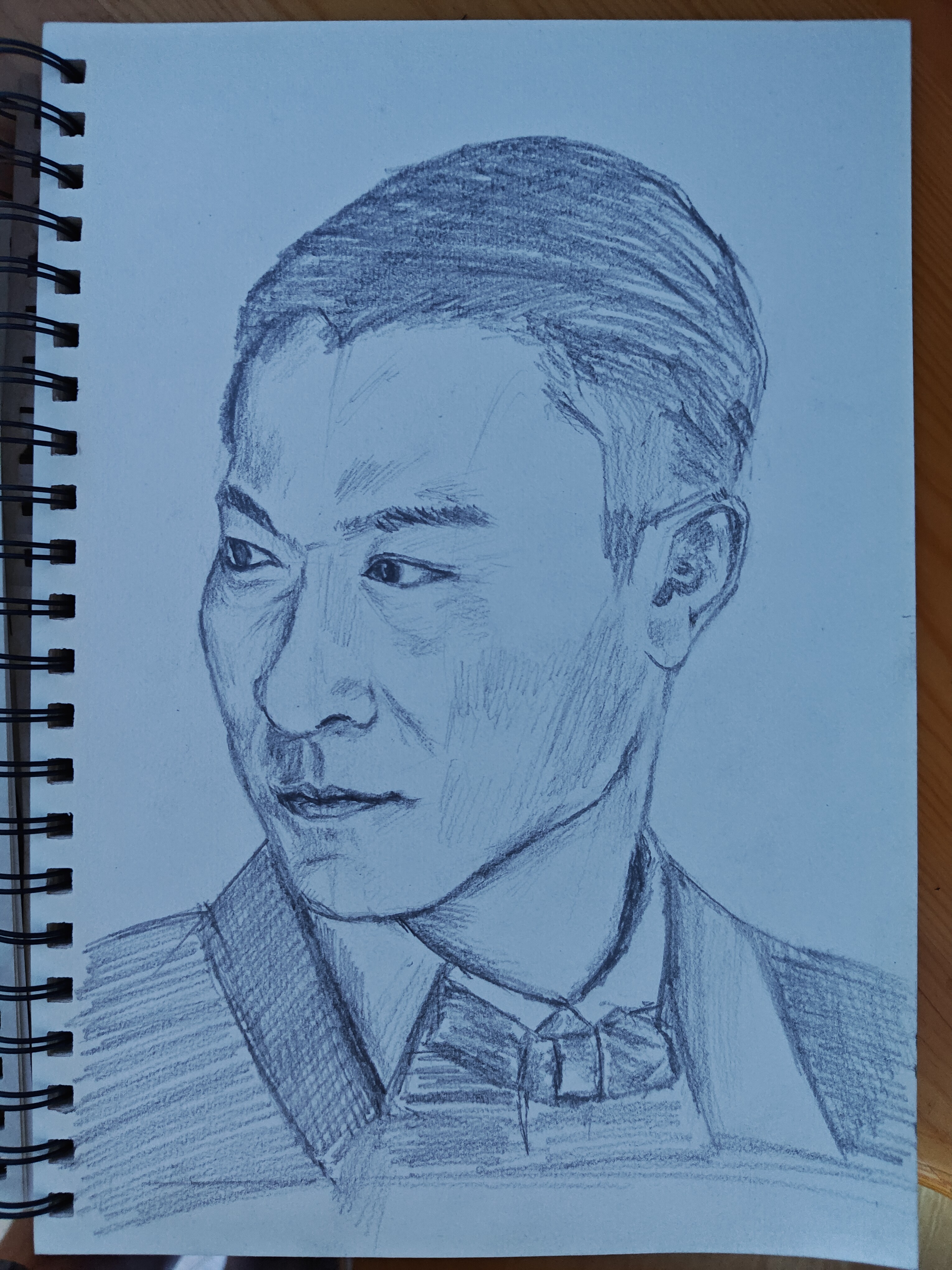 素描作品--刘德华